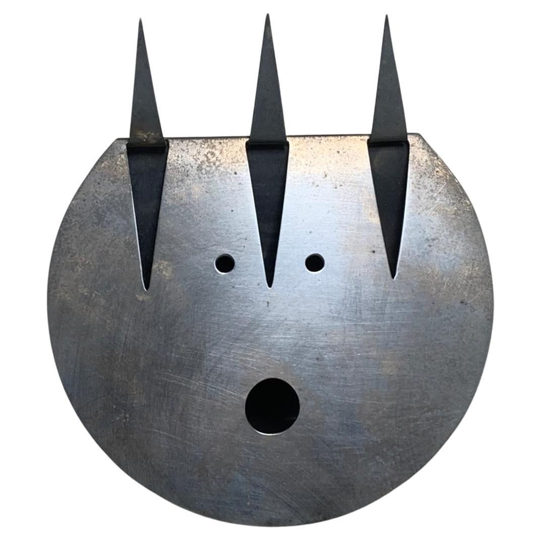Silver Metal Sculpture Model Diavolo by Gio Ponti for Sabbatini 