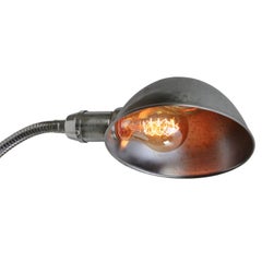 Silver Metal Vintage Industrial Gooseneck Sconces Wall Light