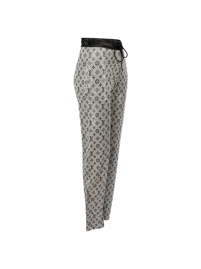Louis Vuitton Wool-Silk Jogging Pants CAMEL. Size S0