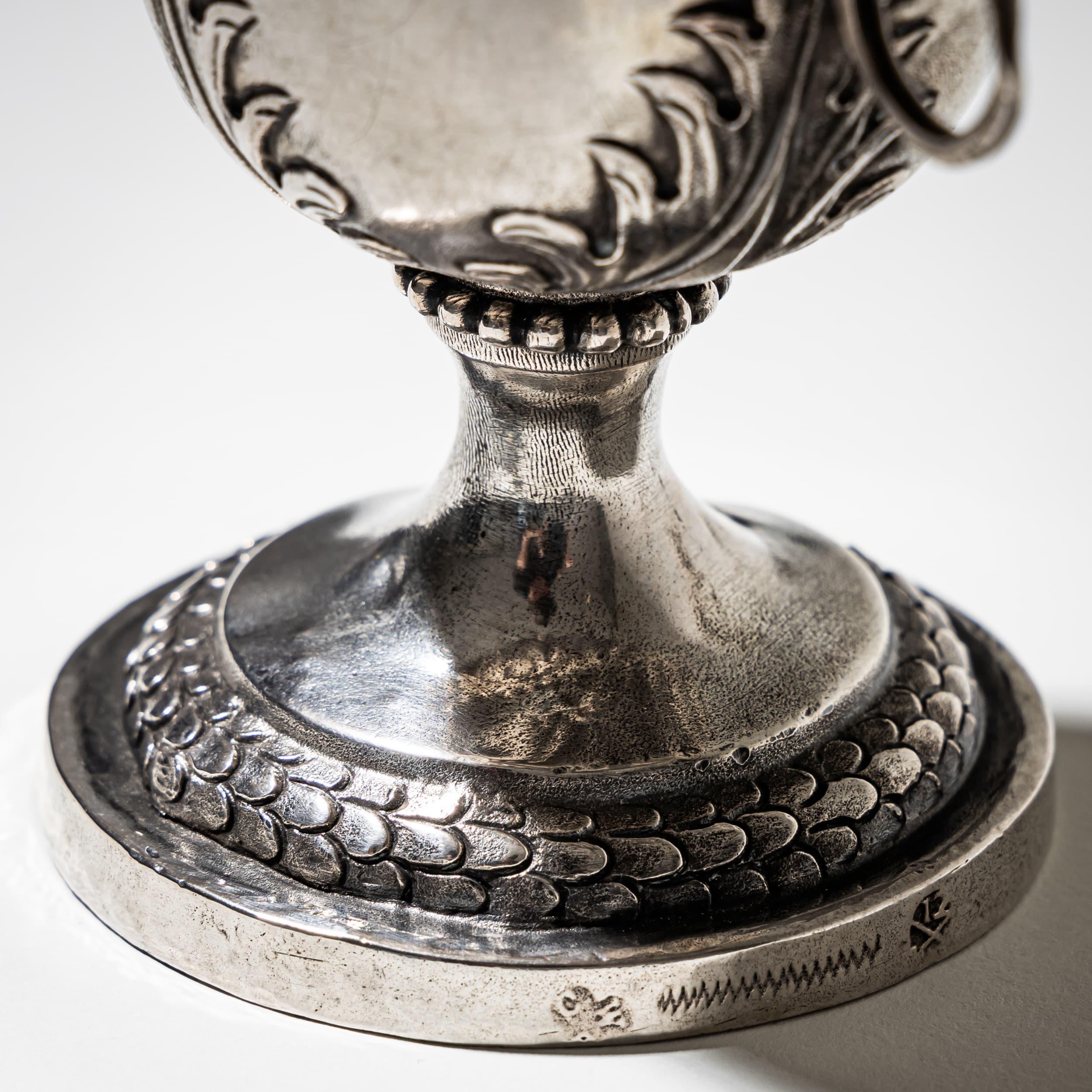 Early 19th Century Silver Milk Jug, Leipzig, circa 1800 For Sale