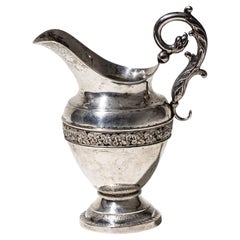 Silberne Milchkanne, Hersteller Carl Ehrenfried Giese, Greifswald, um 1830