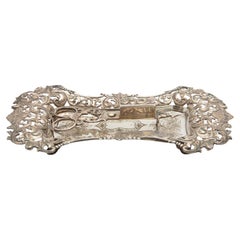 Plateau et ciseaux A Silver Morrões