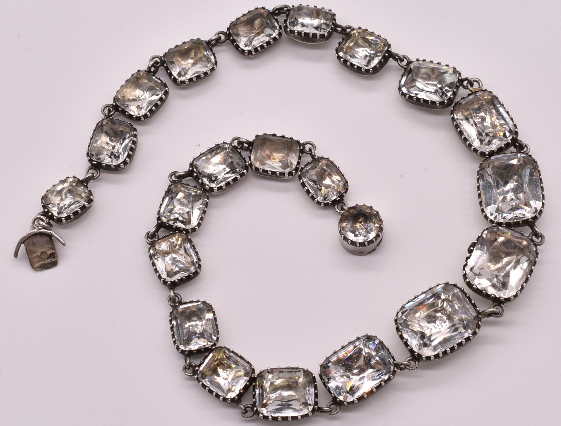 georgian riviere necklace