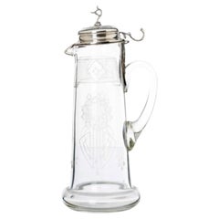 Silver - Mug with silver lid
