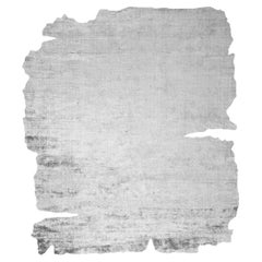 Silver Nausta Frozen Cut Rug by HENZEL STUDIO