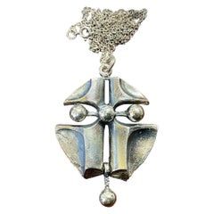 A. Silver  Collana Alpo Tammi Turku Finlandia  Il vecchio magazzino di Goldsmith. Non utilizzato