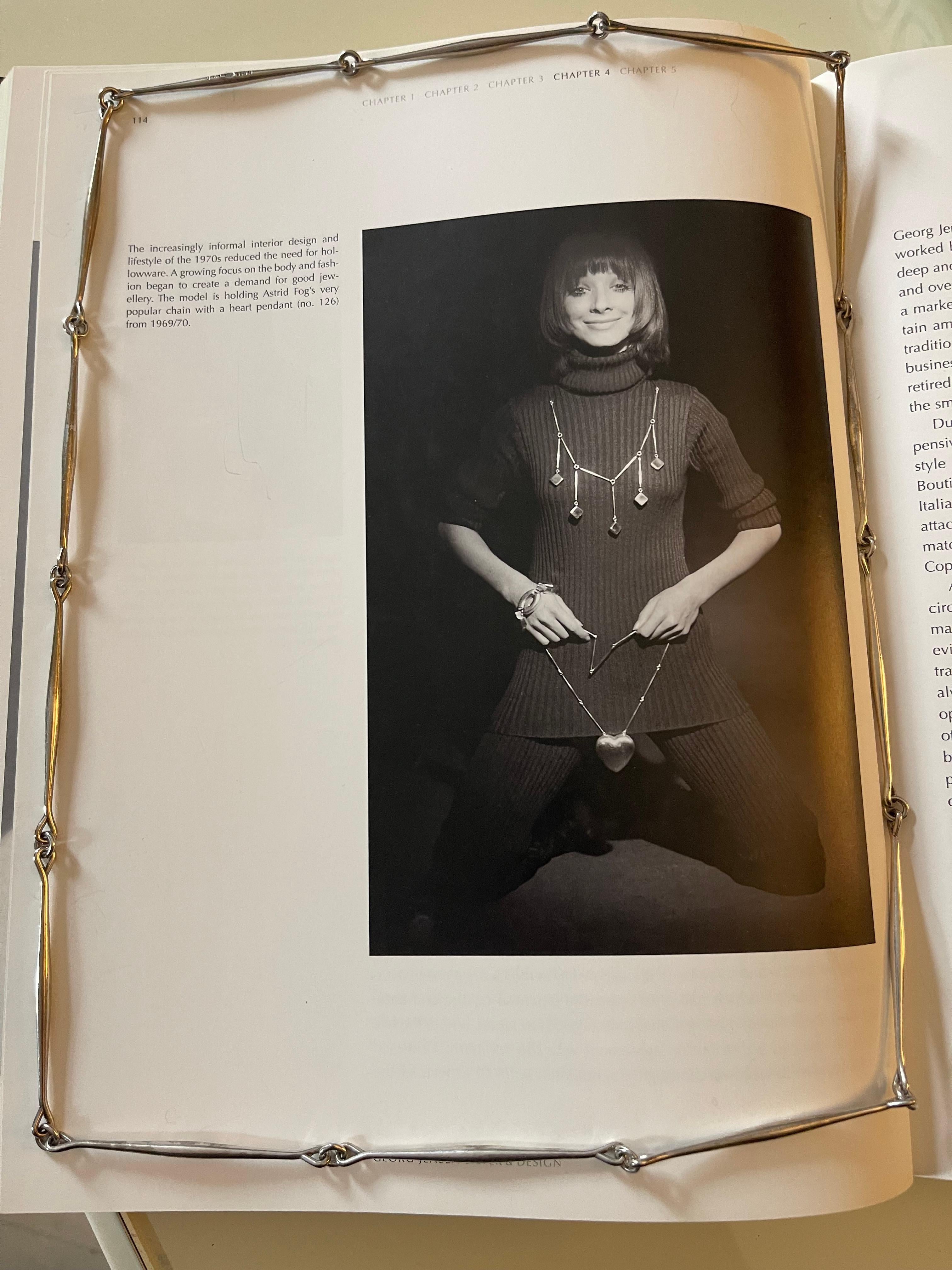 Collana in argento Astrid Fog Georg Jensen in vendita 3