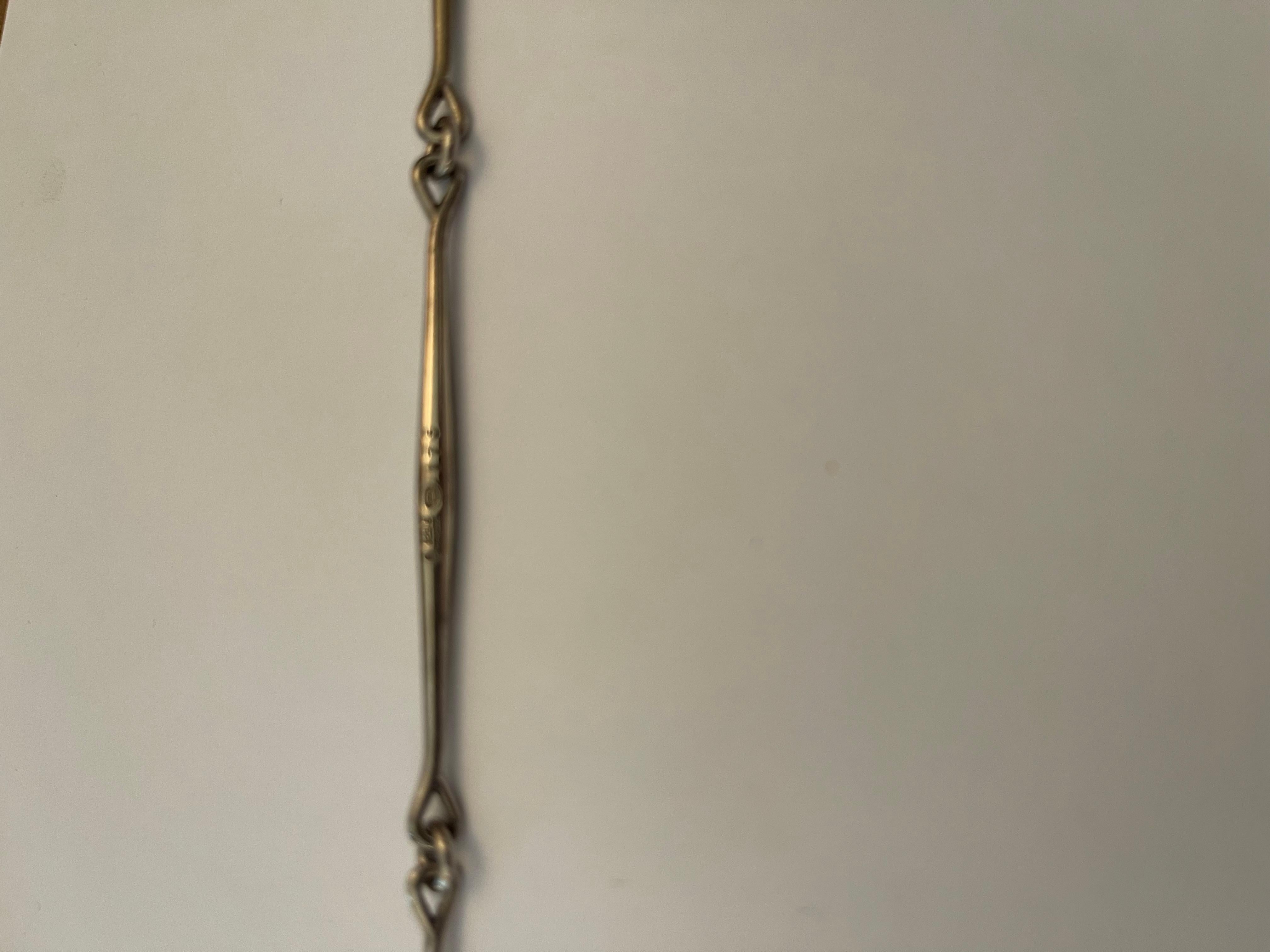 Space Age Collana in argento Astrid Fog Georg Jensen in vendita