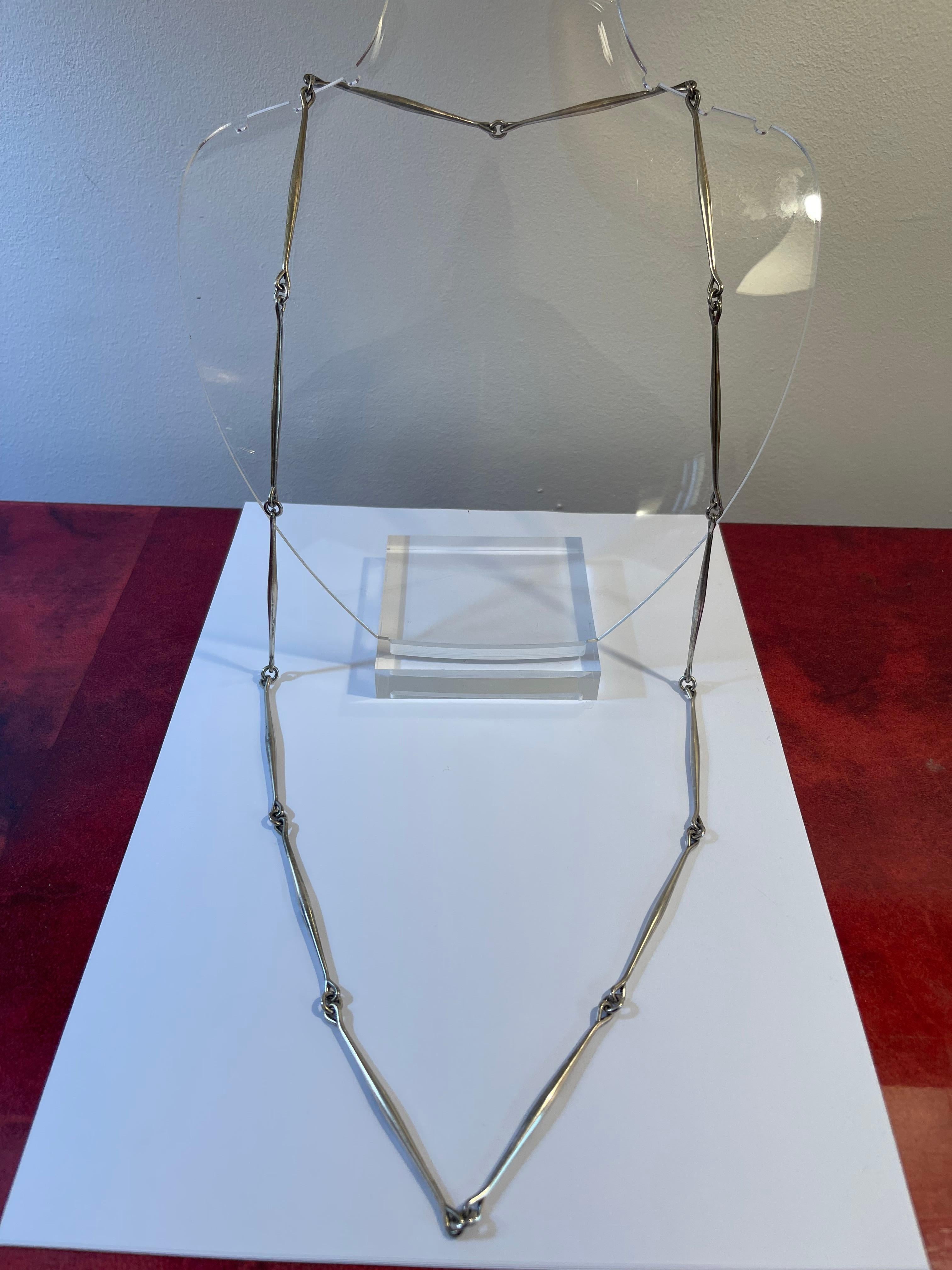 Collana in argento Astrid Fog Georg Jensen in vendita 1