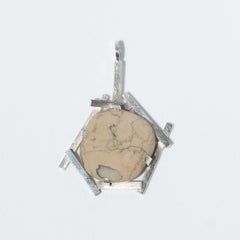 Silberne Silber-Halskette von Rey Urban 1983, Stockholm, Schweden