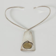 Vintage Scandinavian neckring by Bent Gabrielsen, Hans Hansen, Denmark, 1960s