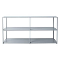 Silver Office Open Shelving Unit