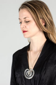 Silver “Omena” Necklace by Tapio Wirkkala for Kultakeskus Oy, Finland, 1975