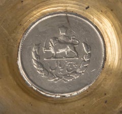 Silver over Copper Coin Dish