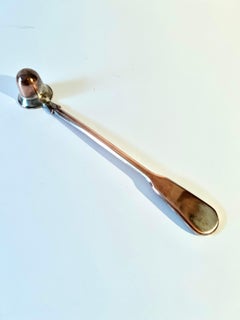 Silver over Copper Patinated Candle Snuffer