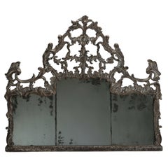 Silver Overmantel, XVIII Century Silver Overmantel, XVIII Century