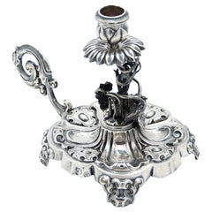 Silver paddle with vine reliefs Silver paddle with vine reliefs