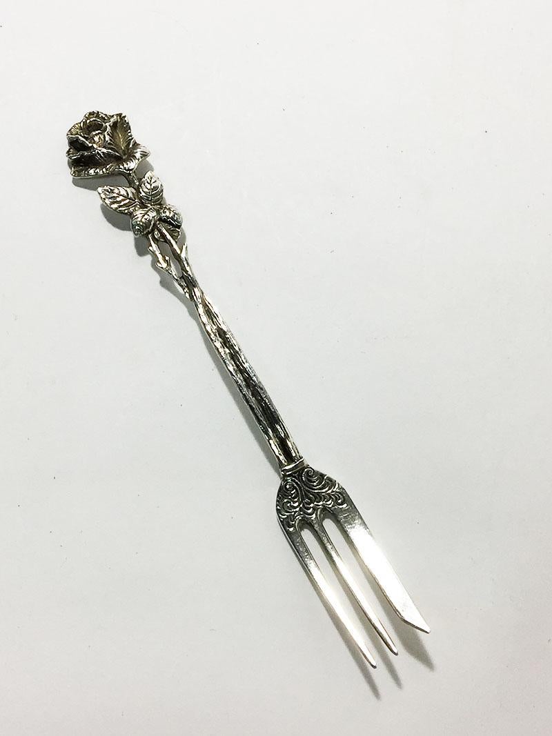 pastry forks and spoons