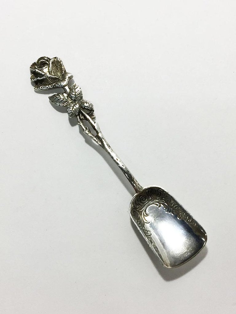 Silver Pastry Forks, Teaspoons and a Sugar Scoop by Christoph Widmann