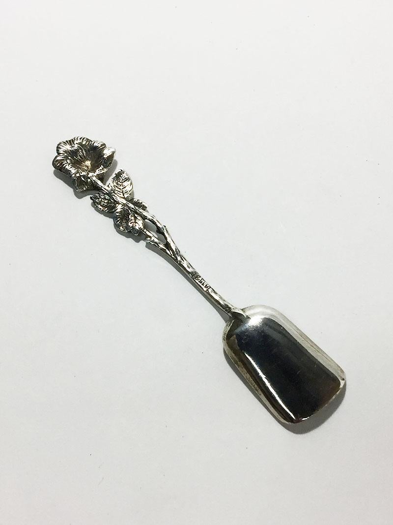 20th Century Silver Pastry Forks, Teaspoons and a Sugar Scoop by Christoph Widmann, Germany For Sale