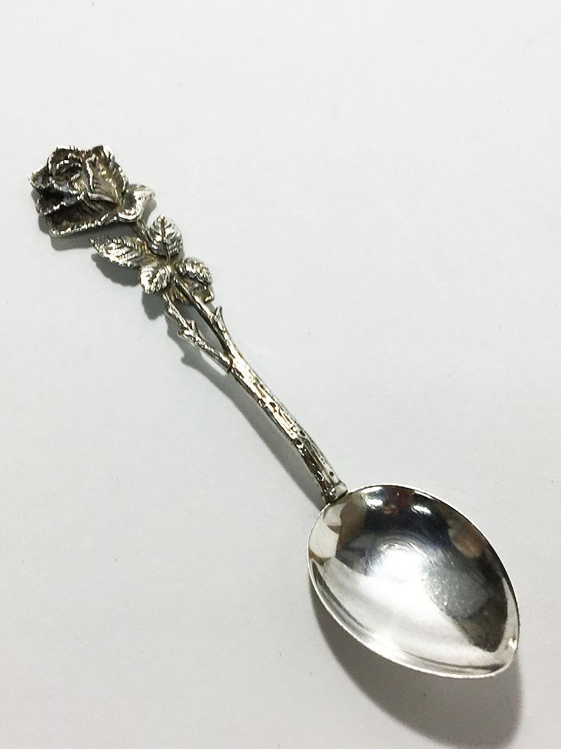 Forchette da pasticceria, cucchiaini e paletta per lo zucchero in argento di Christoph Widmann, Germania in vendita 2
