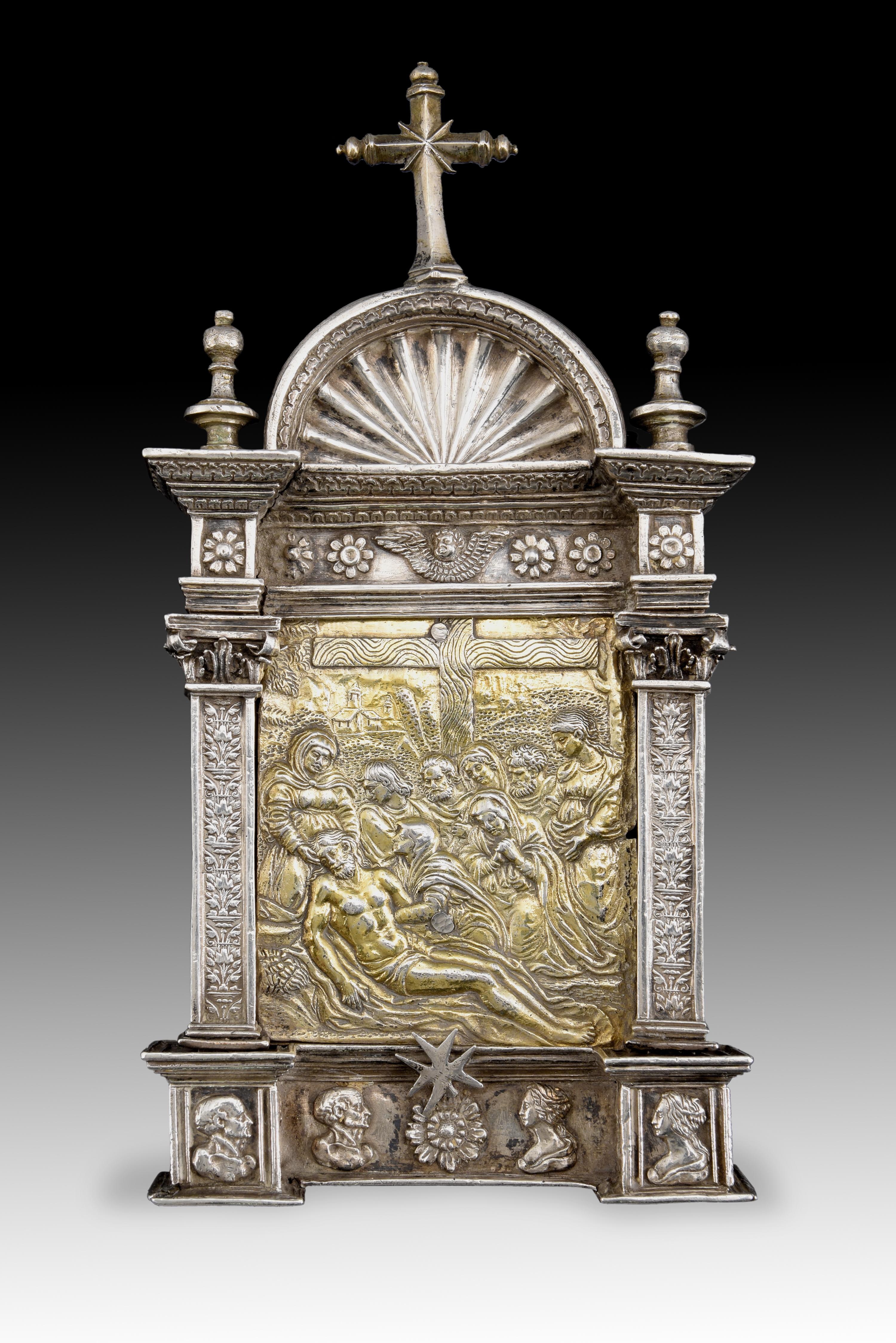Silver Pax O Portapaz, Spain, 16th Century For Sale 4
