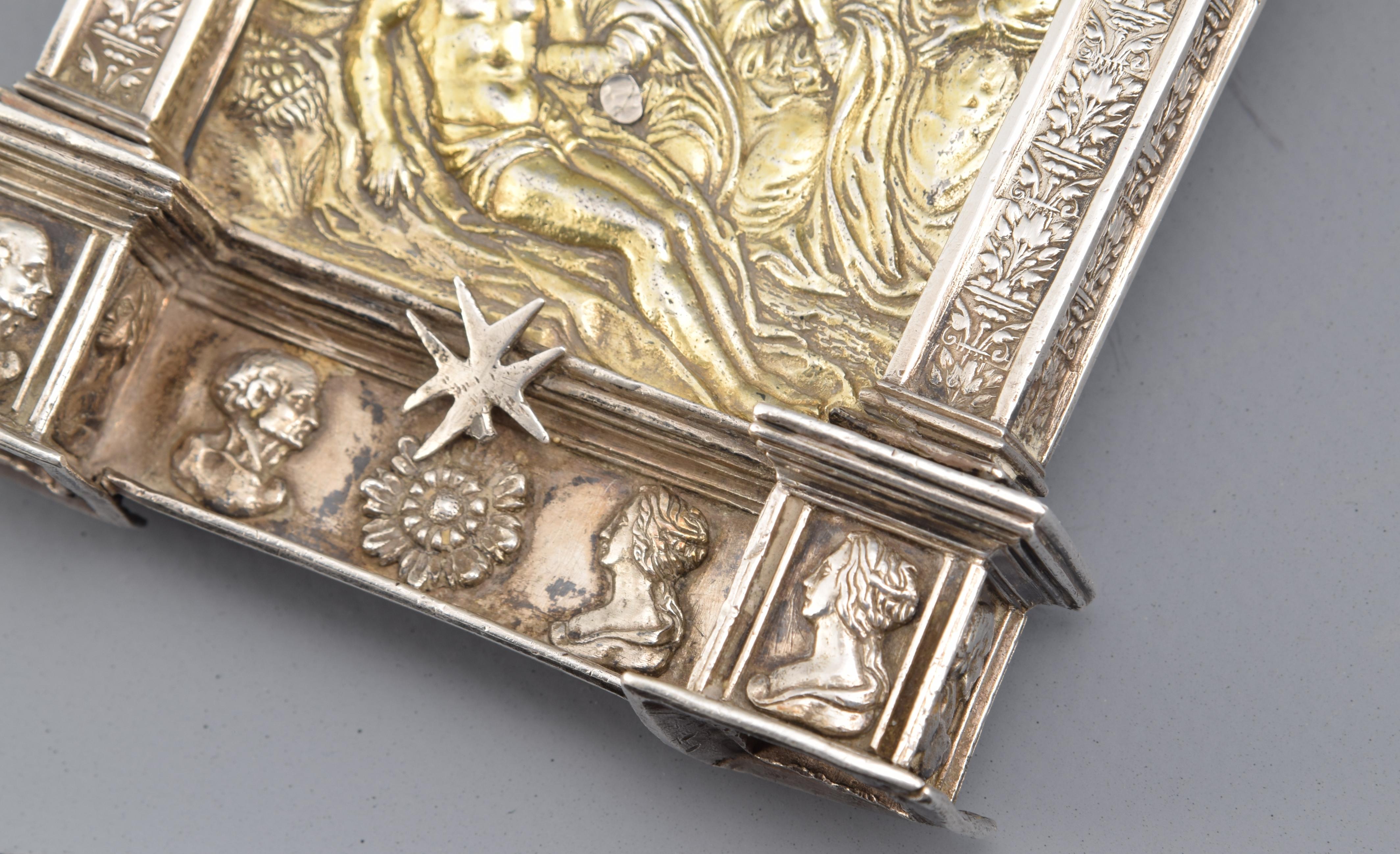 Silber Pax O Portapaz, Spanien, 16. Jahrhundert im Angebot 9