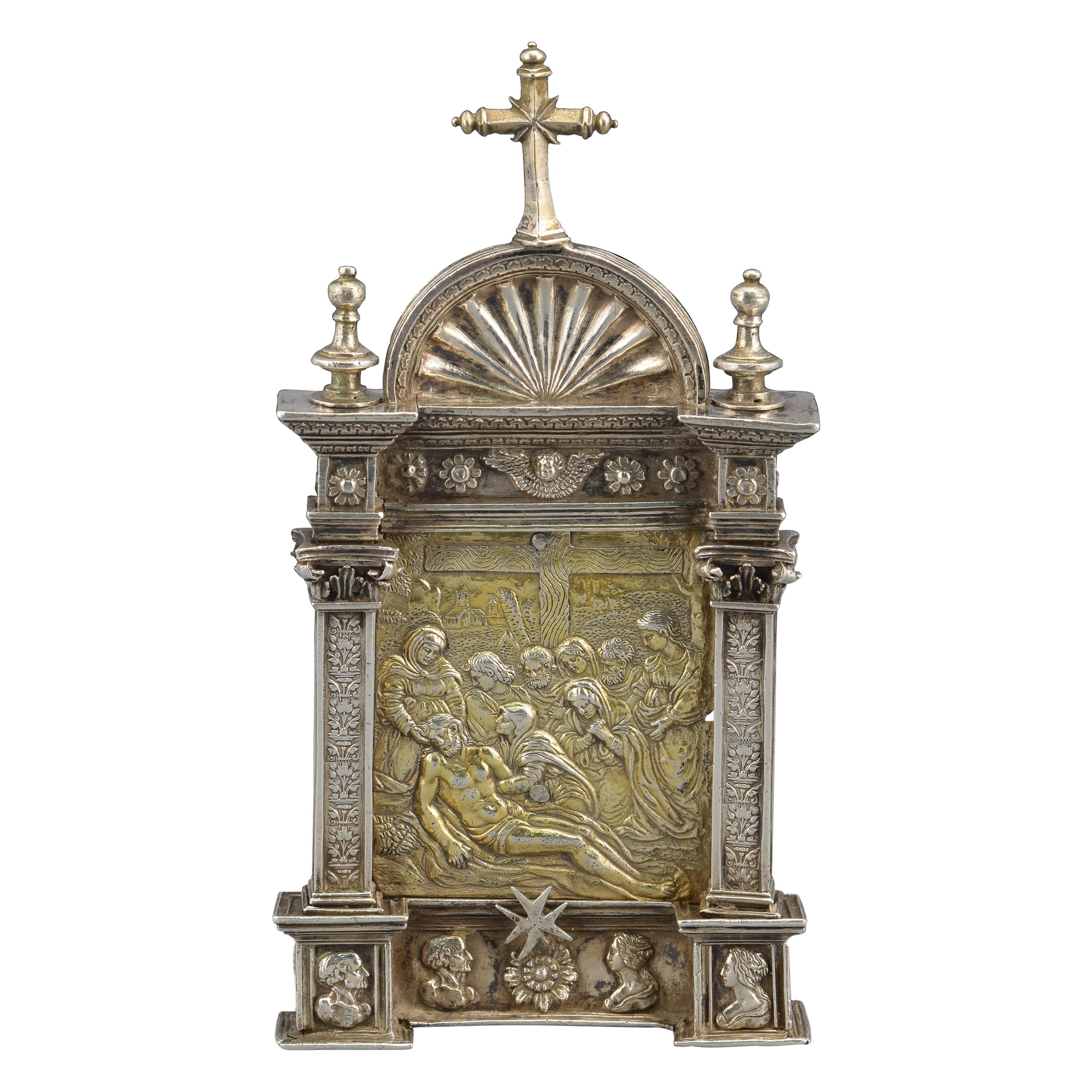 Silver Pax O Portapaz, Spain, 16th Century