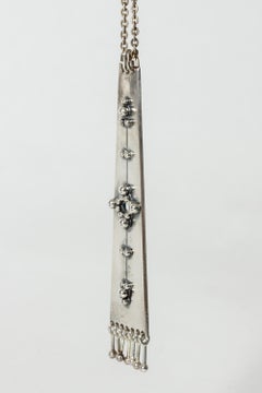 Silver Pendant by Heikki Kaksonen, Finland, 1966