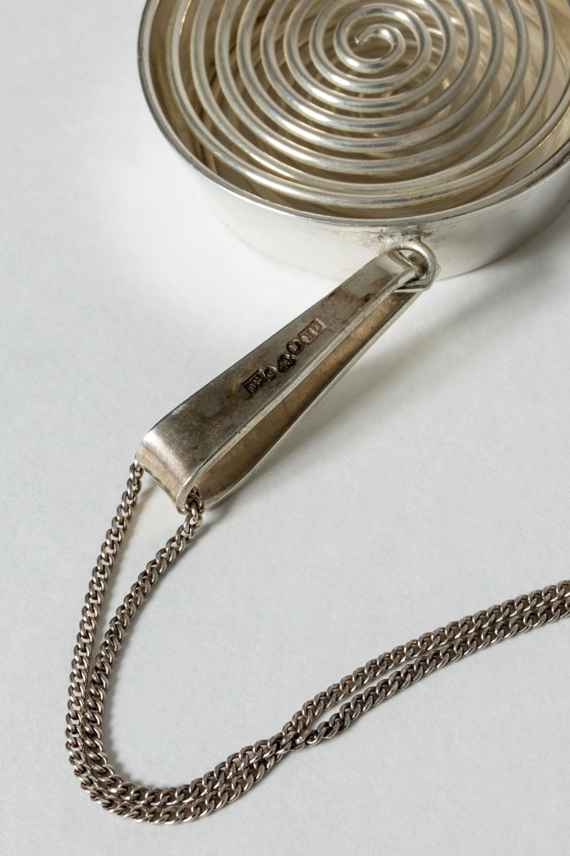 Silver Pendant from Kaplans, 1967 3
