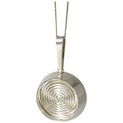 Silver Pendant from Kaplans, 1967