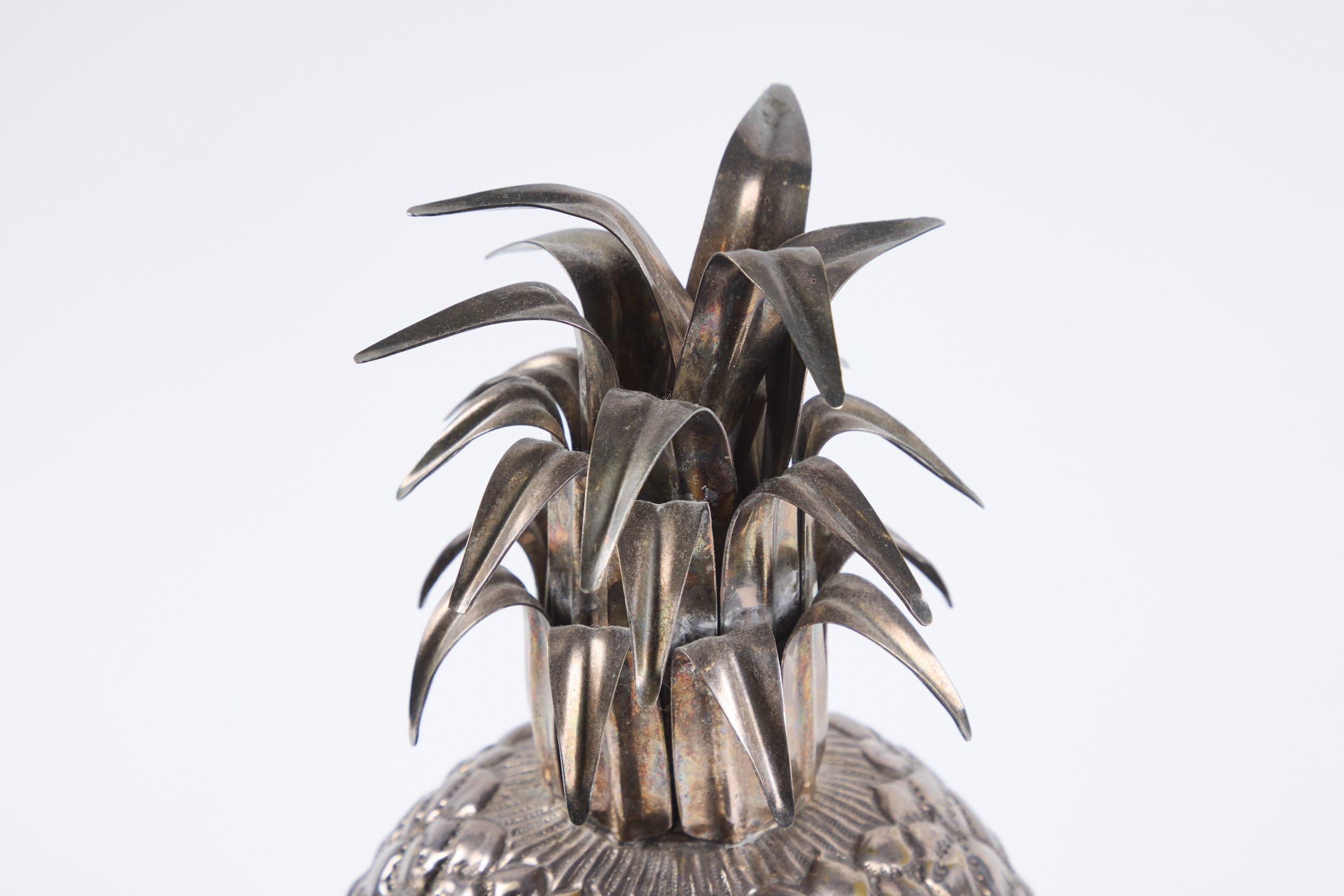 Silver Pineapple Ice Bucket For Sale 1