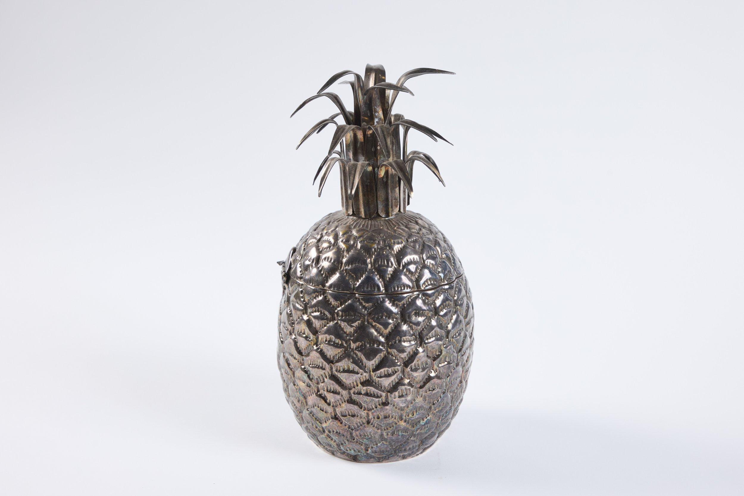 Silver Pineapple Ice Bucket For Sale 3