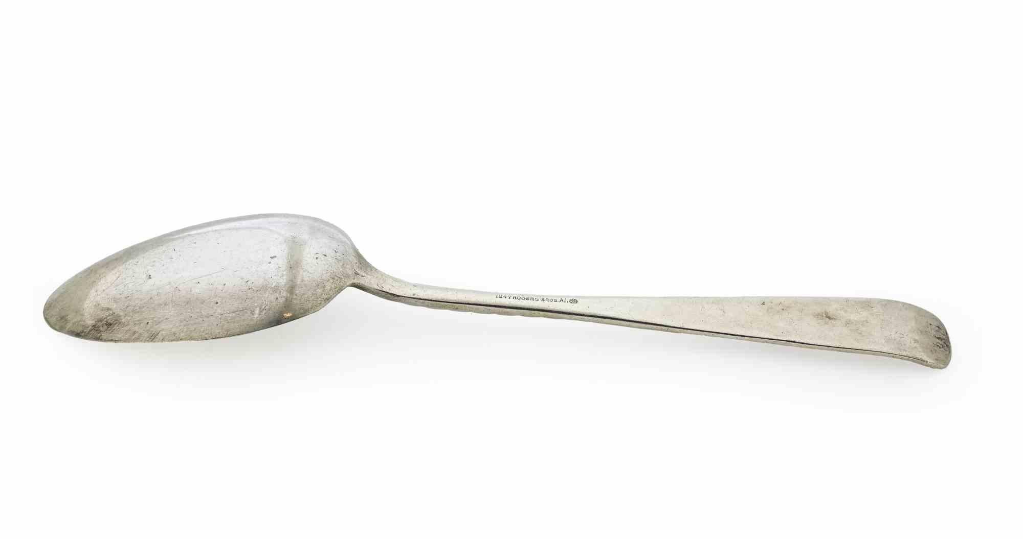 Silver Plate 1847 Spoon by Rogers Bros, 1847 In Good Condition For Sale In Roma, IT