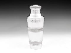 Silver Plate Art Deco Cocktail Shaker
