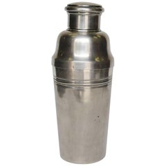 Silver Plate Art Deco Cocktail Shaker