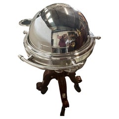 Silver Plate Beef Trolley Victorian Carvery