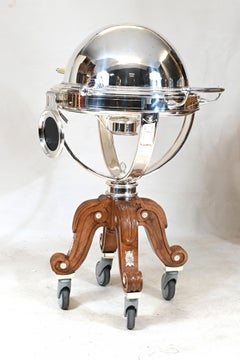 Silver Plate Beef Trolley Victorian Carvery
