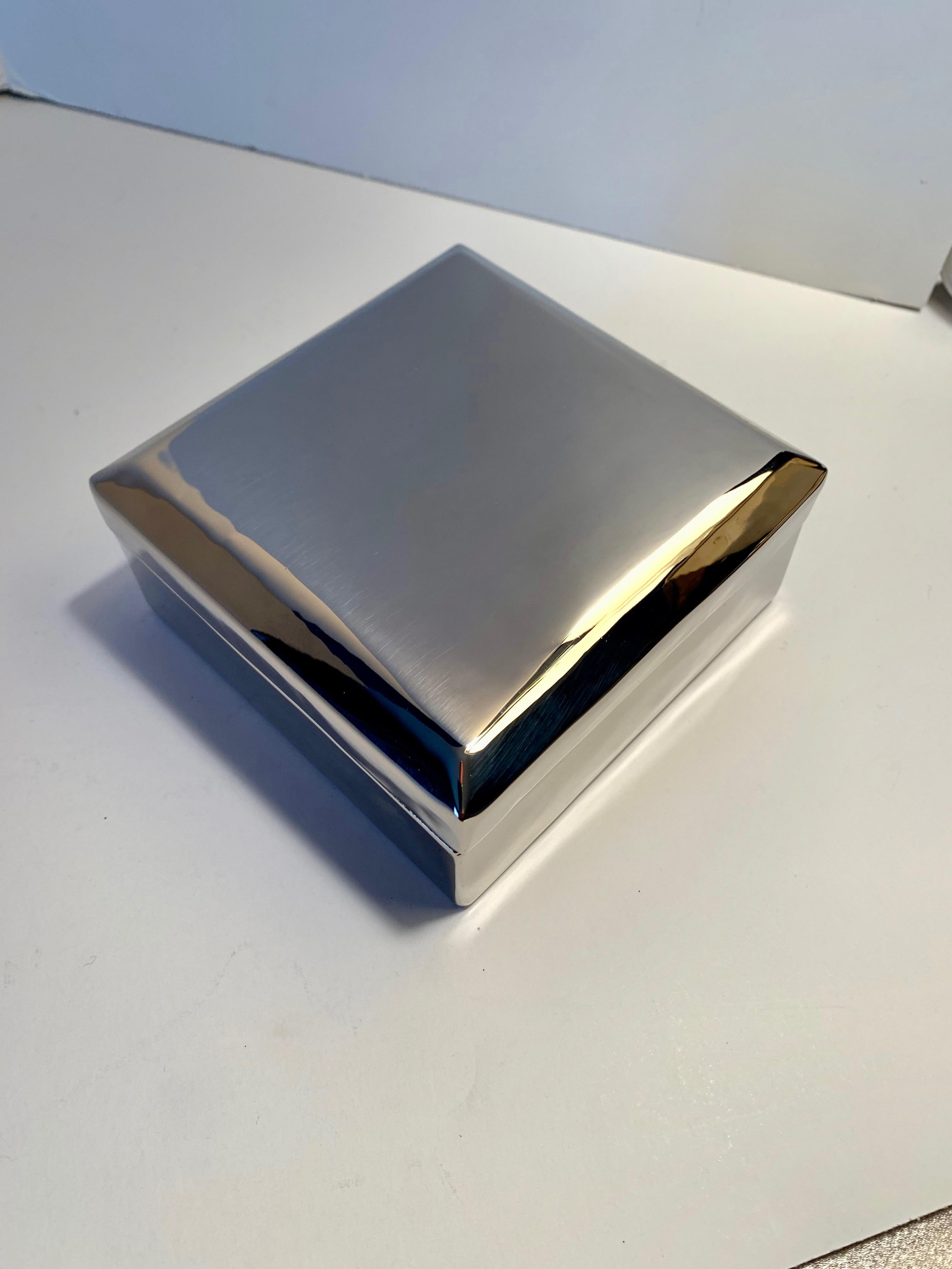 20th Century Silver Plate Box