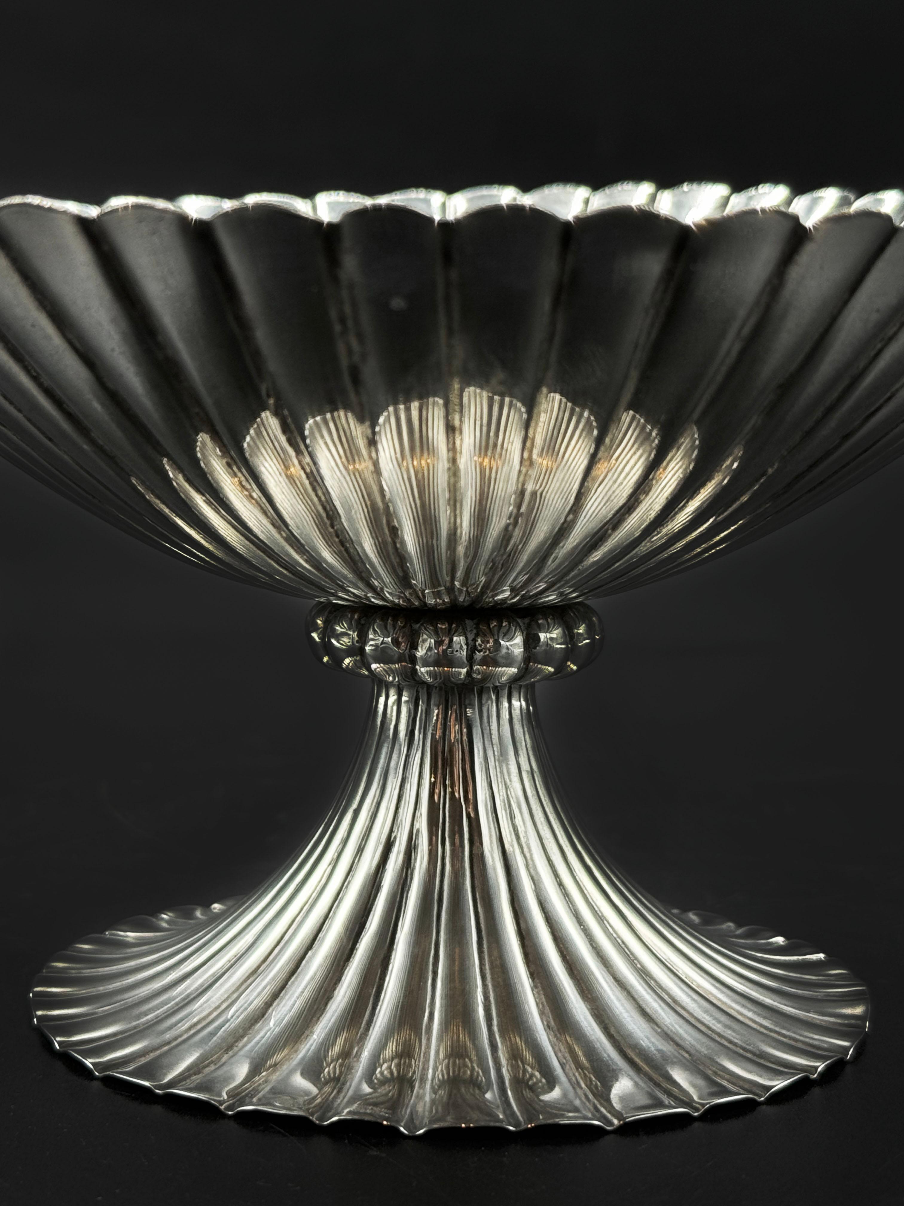 Art Deco Silver plate by Josef Hoffmann for the Wiener Werkstatte For Sale