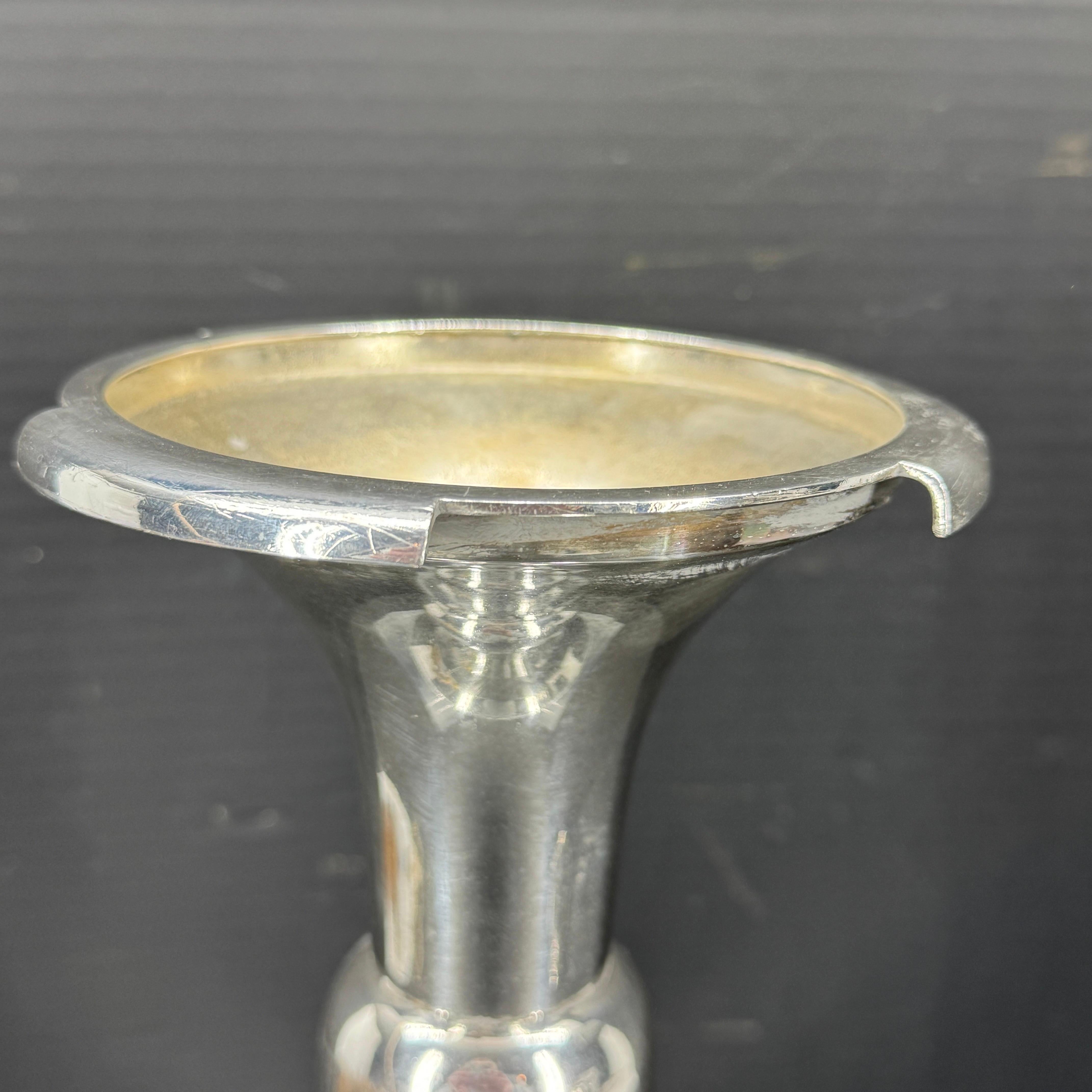 Secchiello da vino da terra per champagne in argento con supporto in vendita 8