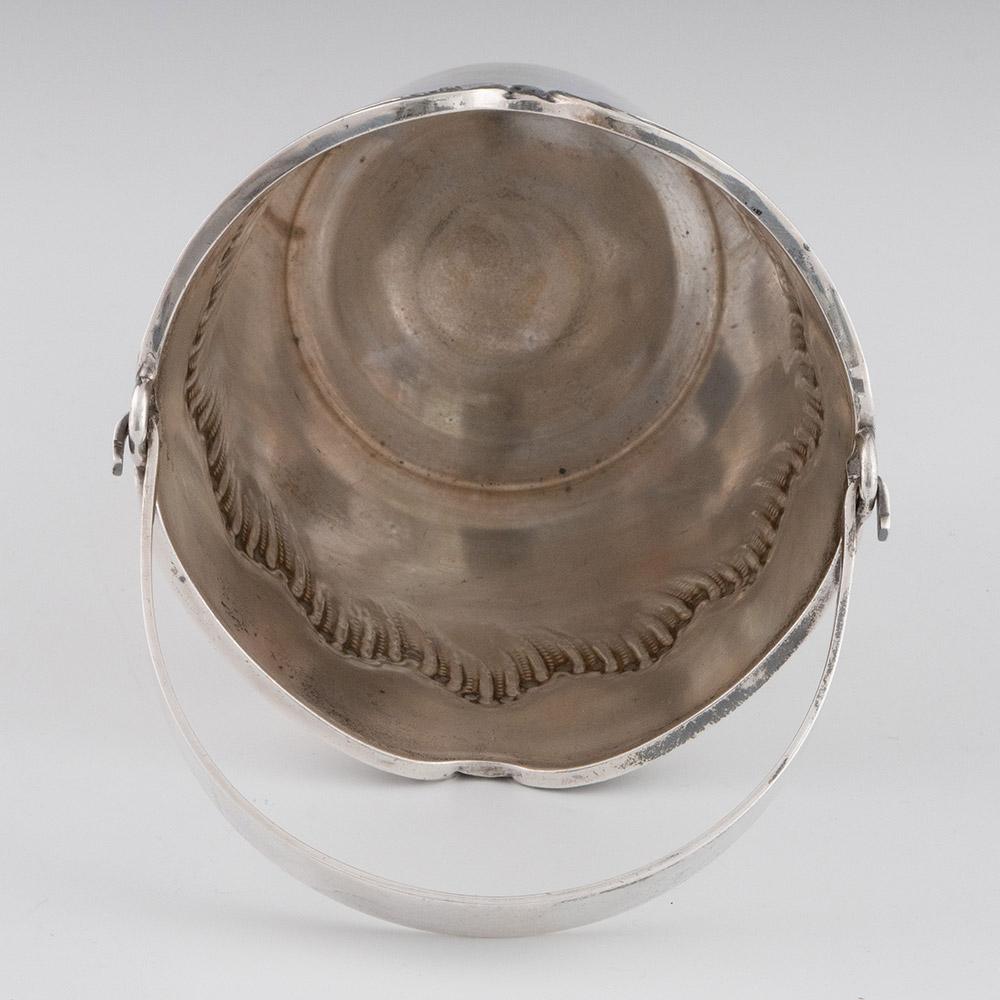 Shaker da cocktail e secchiello per il ghiaccio in argento Delheid c1935 in vendita 7