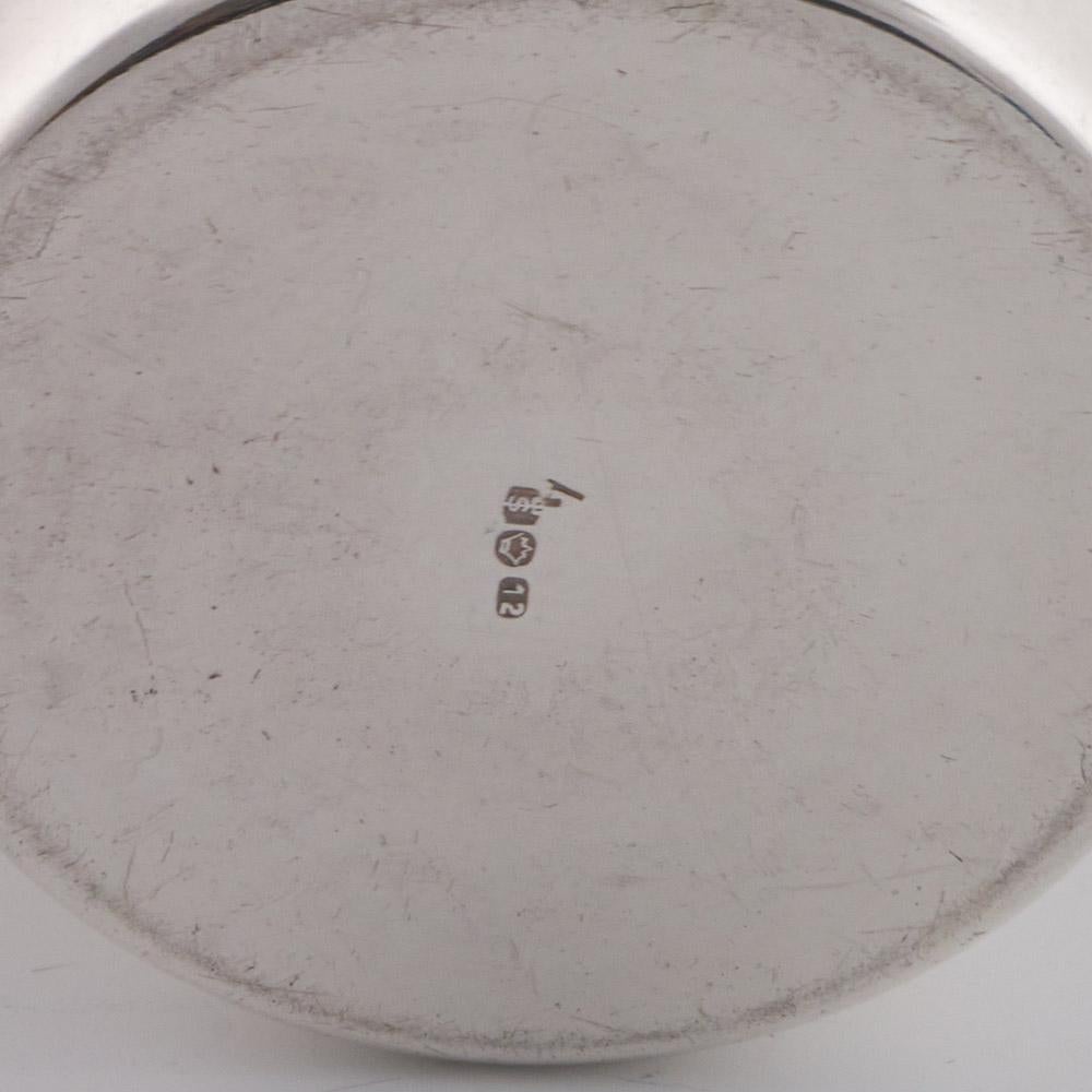 Shaker da cocktail e secchiello per il ghiaccio in argento Delheid c1935 in vendita 1