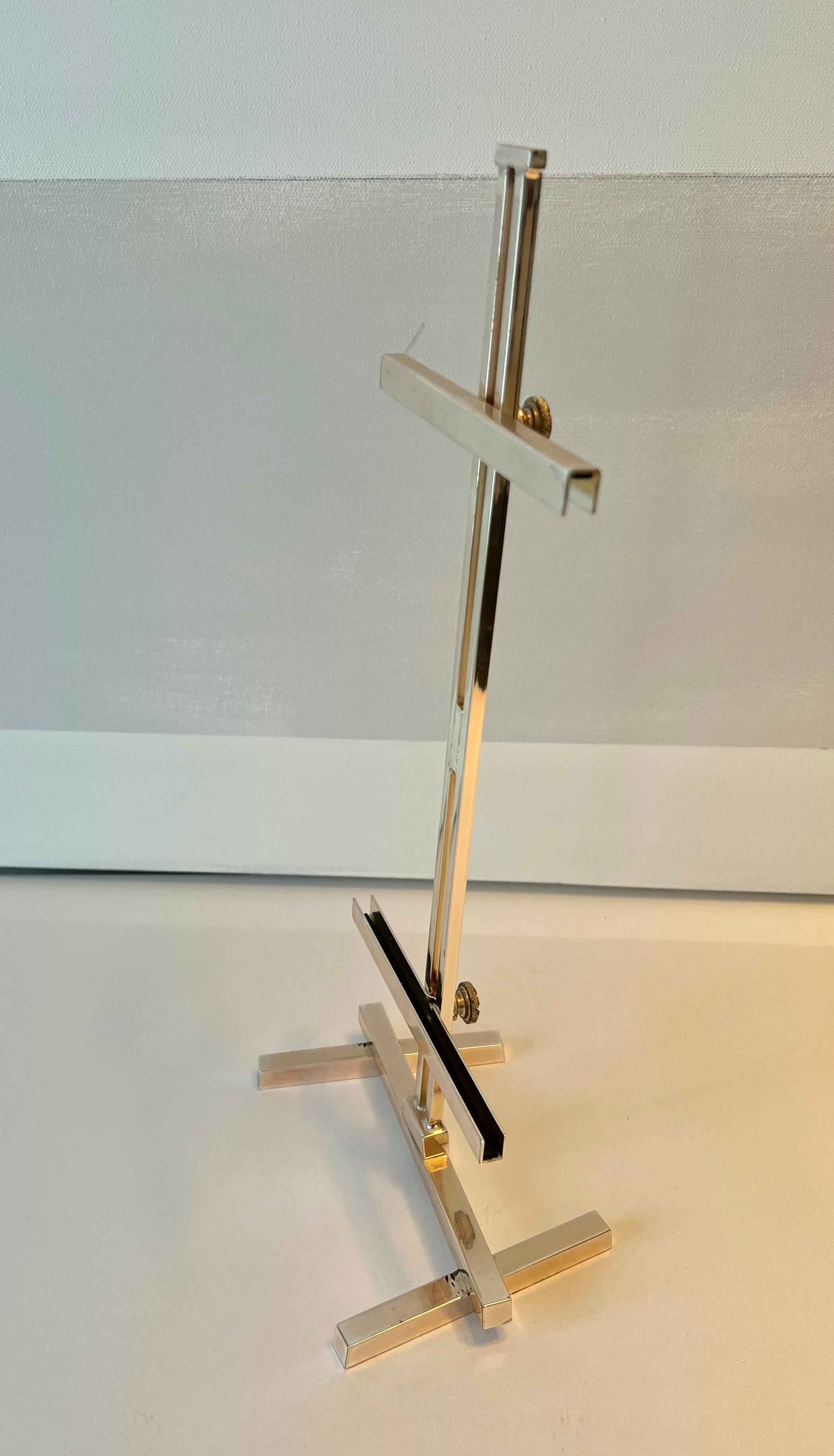 A. Silver Platte Schreibtisch Staffelei im Angebot 1