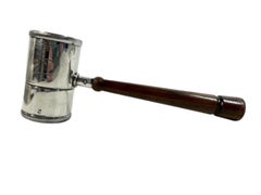 Silver Plate Double Spirit Measure in the Form of a Gavel by Napier Co.