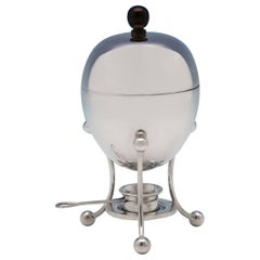 Antique Silver Plated Egg Coddler by Mappin & Webb Circa 1900