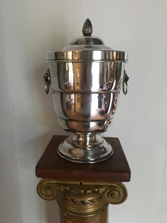 Silver Plate English Ice Bucket