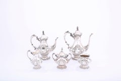 Silver Plate Five Piece Tea / Coffee Service