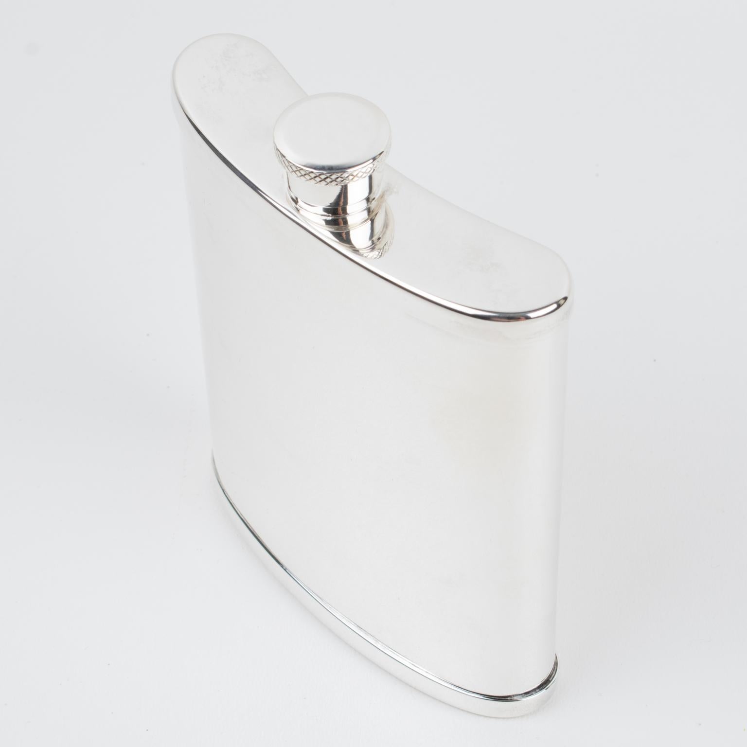 Silver Plate Flask by St James Brazil for D.B. Howes & Son 1