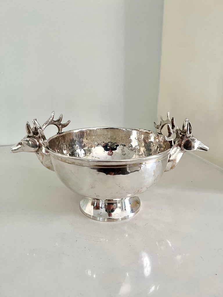 Silver plate bowl hot sale